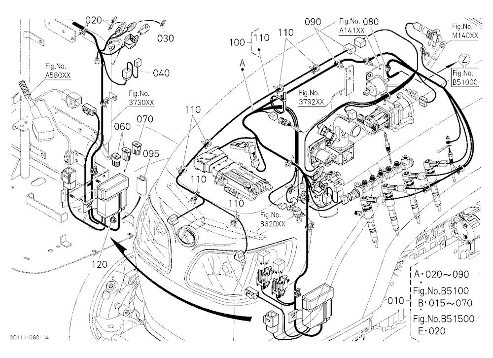 Electrical Wiring (Engine/Head Light) [New]