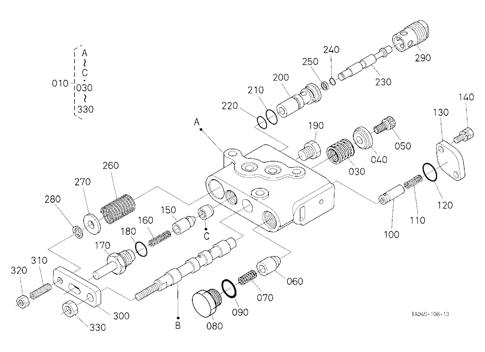 Control Valve [Component Parts] [New Type]