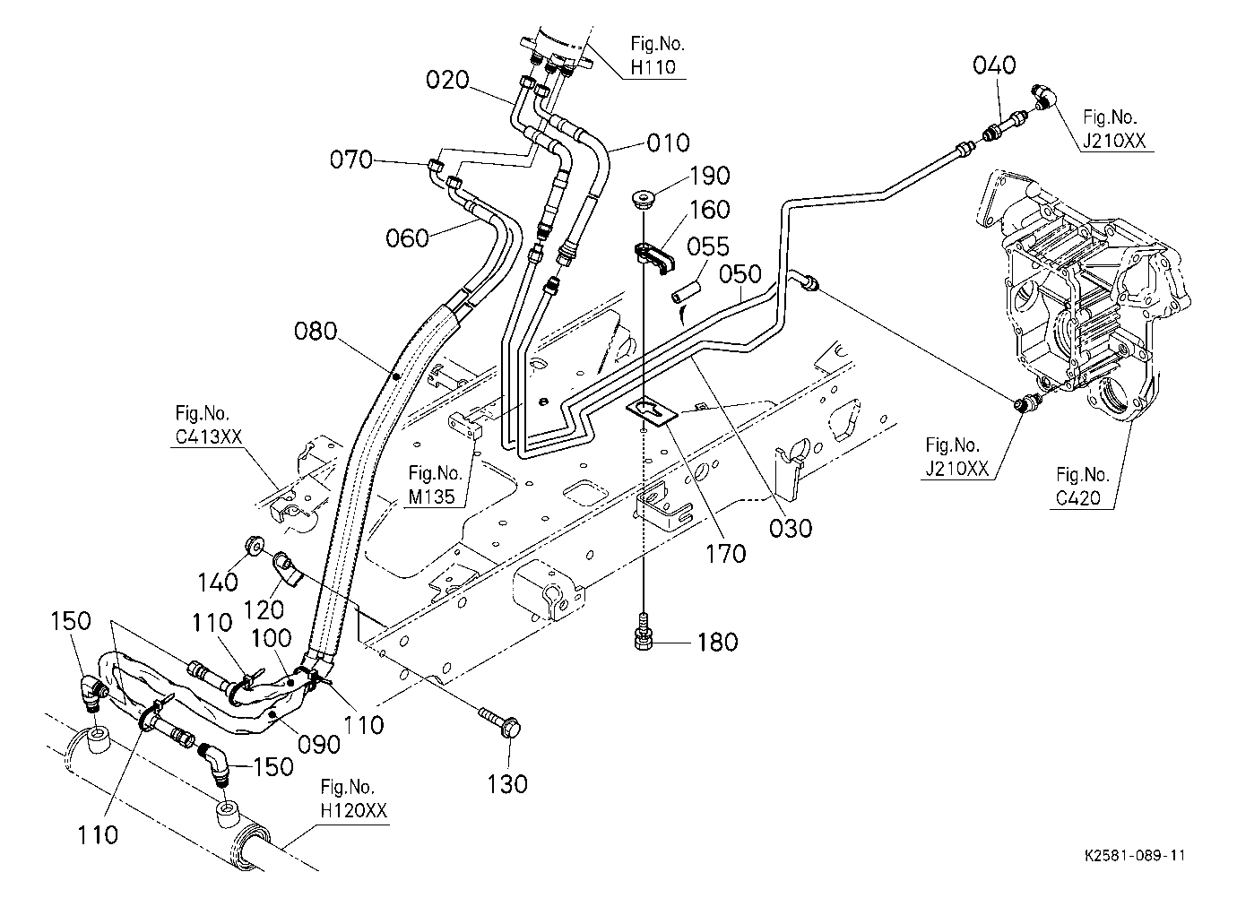 Hydraulic Oil Line(Steering)