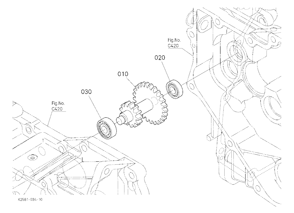 Fwd Idle Shaft