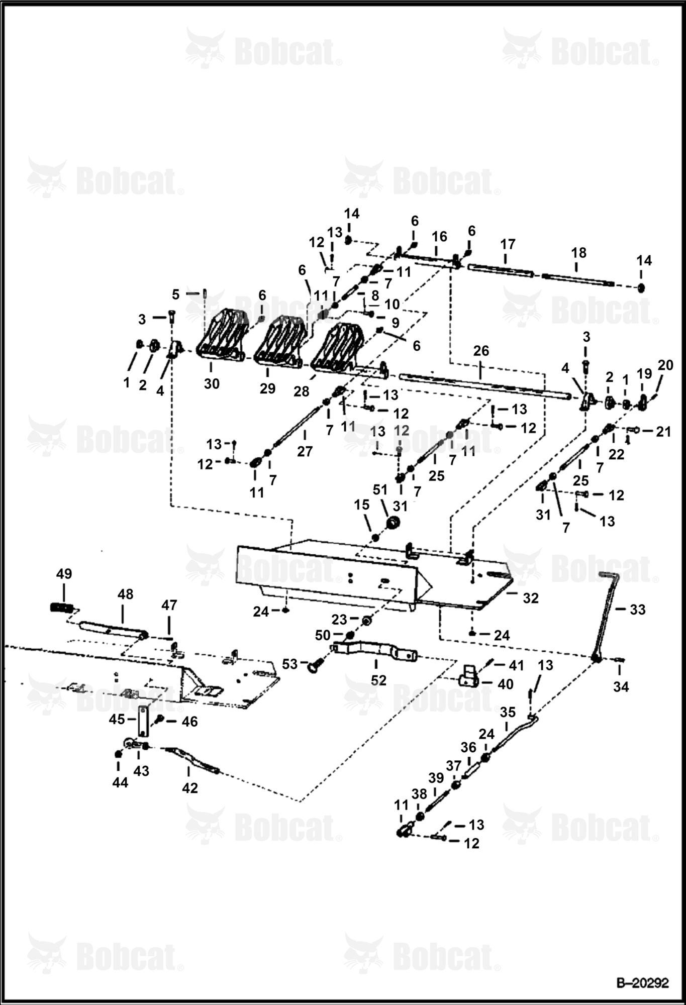 Foot Pedal & Clutch Linkage