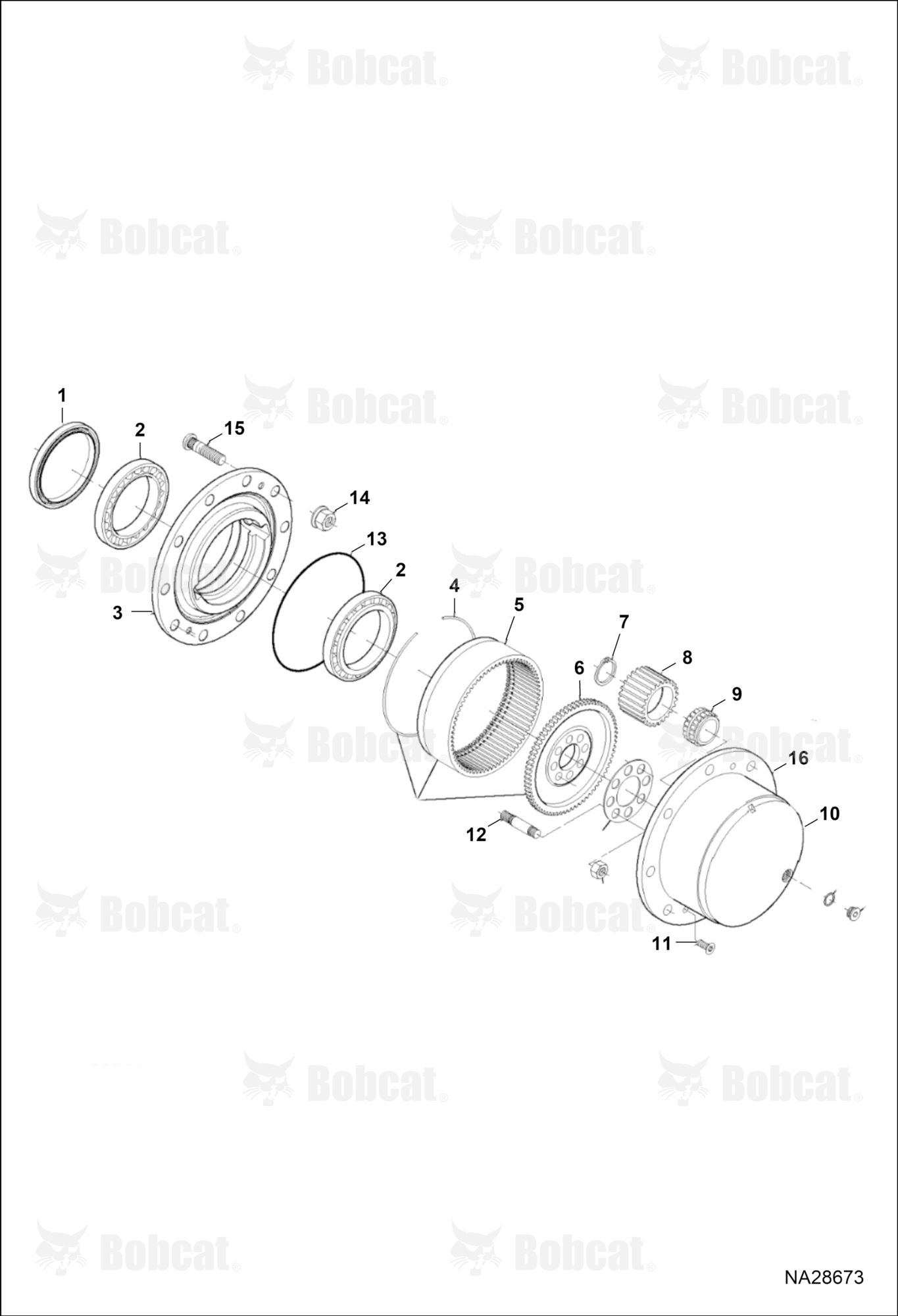 Front Axle (Hub Reduction) (Cont'd)