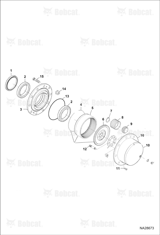 Front Axle (Hub Reduction) (Cont'd)