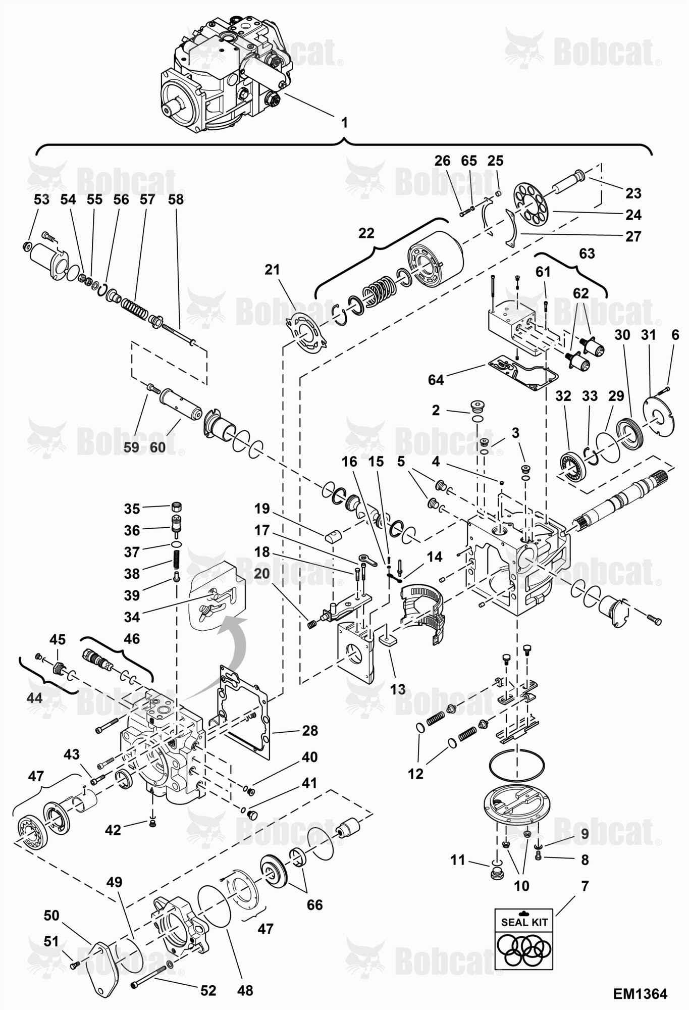 Hydrostatic Pump ASSY