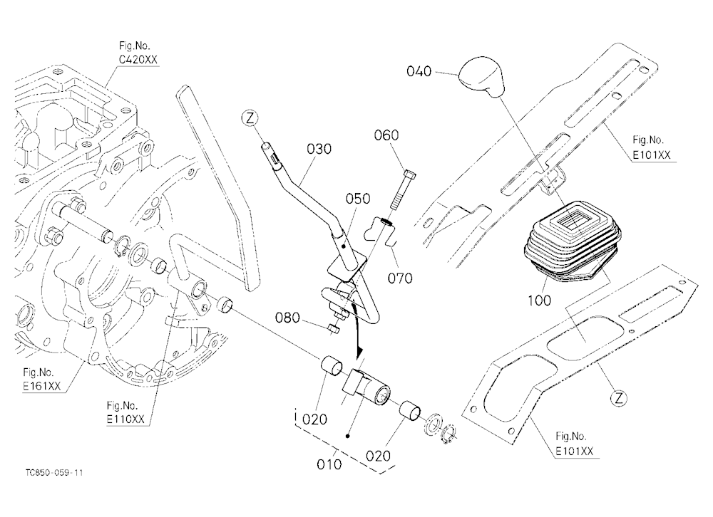 Shuttle Shift Lever