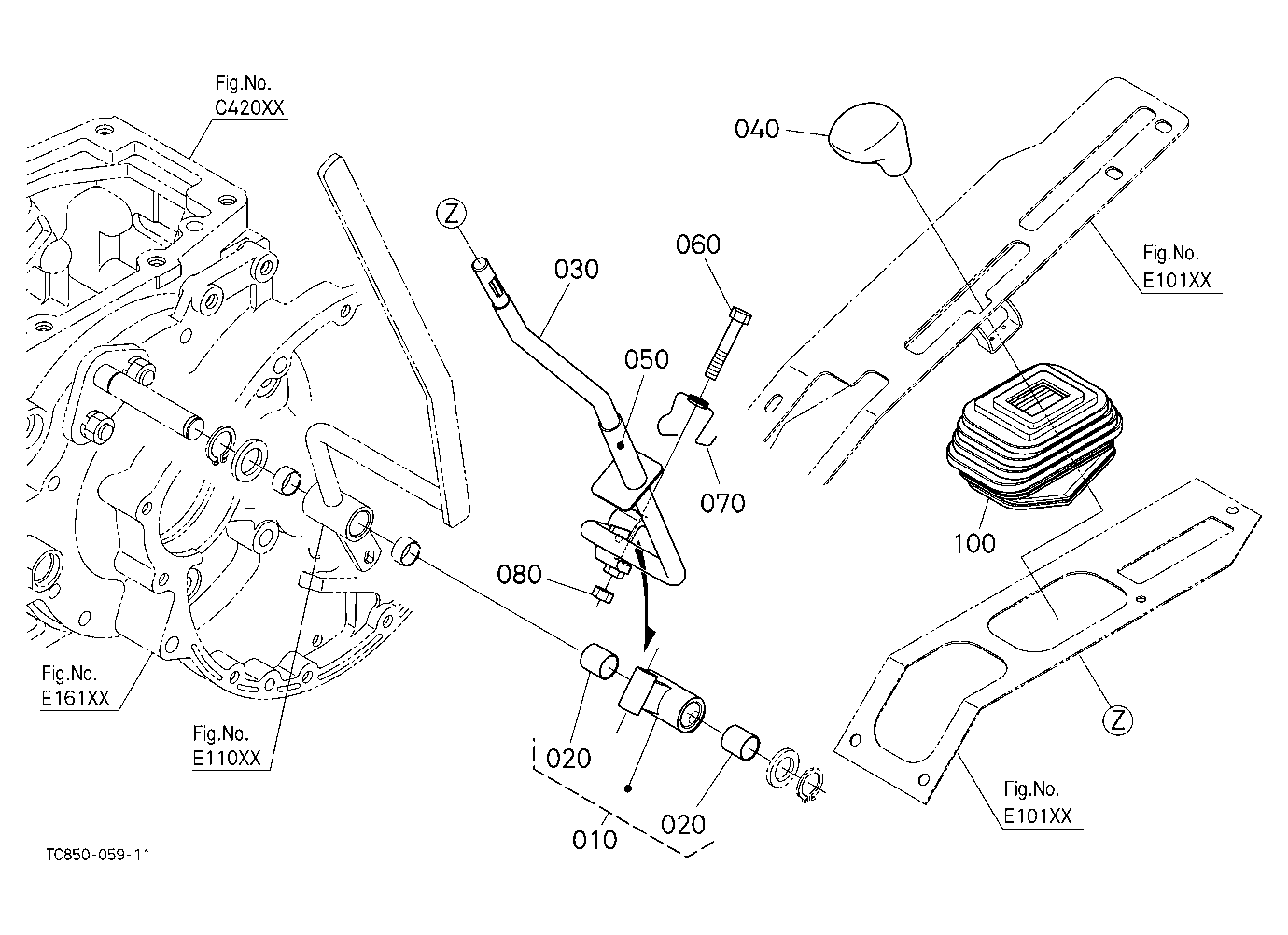 Shuttle Shift Lever