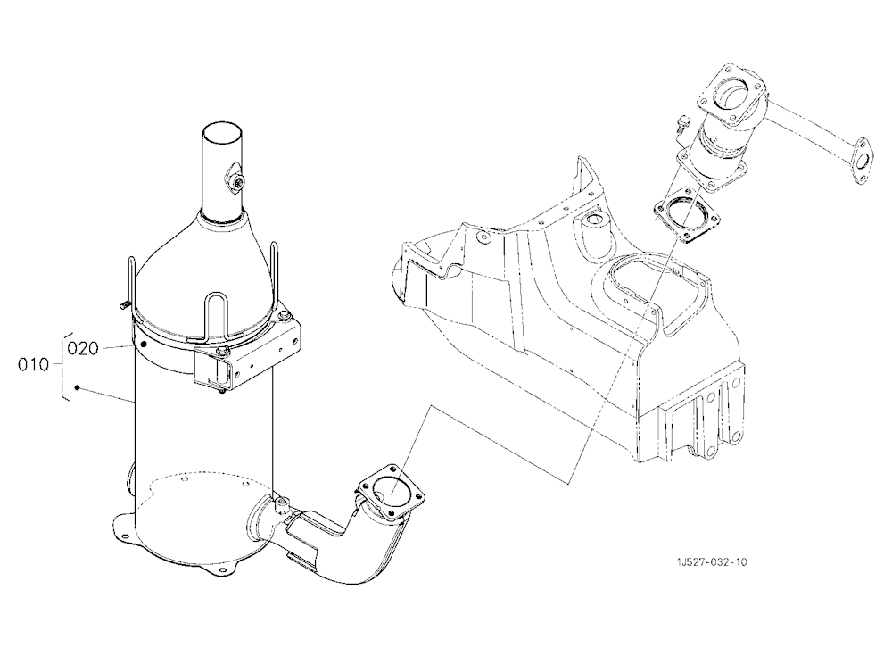 Selective Catalytic Reduction Muffler