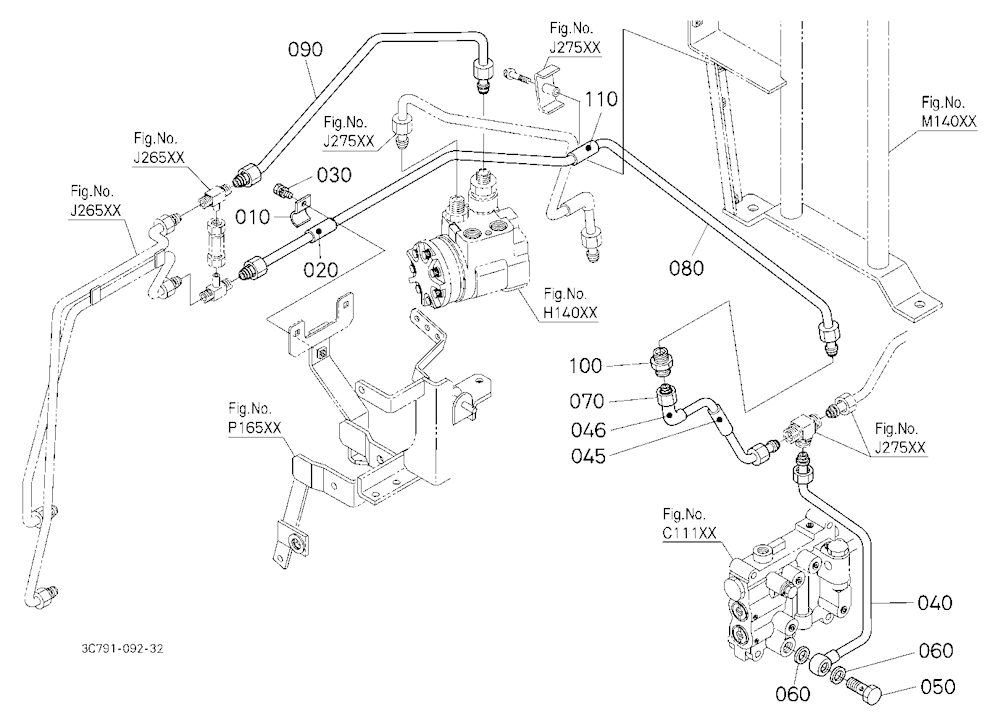 Hydraulic Oil Line (Shuttle/Conlroller) [New]