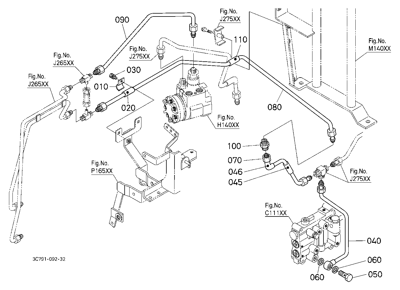 Hydraulic Oil Line (Shuttle/Conlroller) [New]