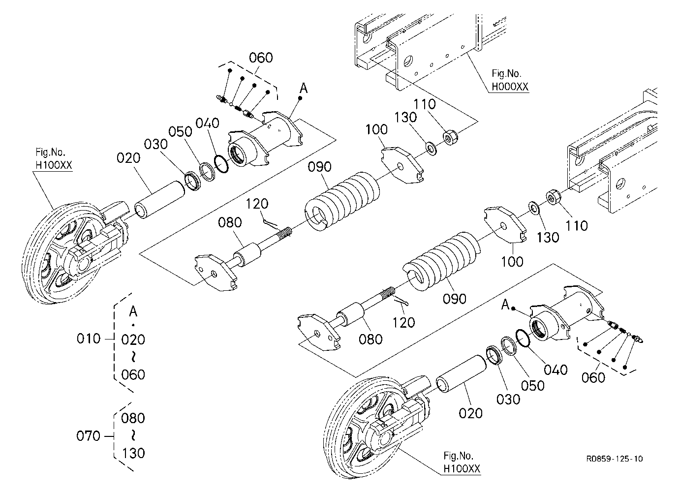 Idler Cylinder [Rubber Crawler Type]