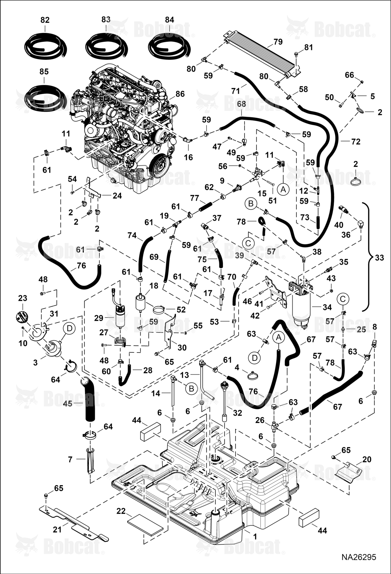 Engine & Attaching Parts (Fuel System)