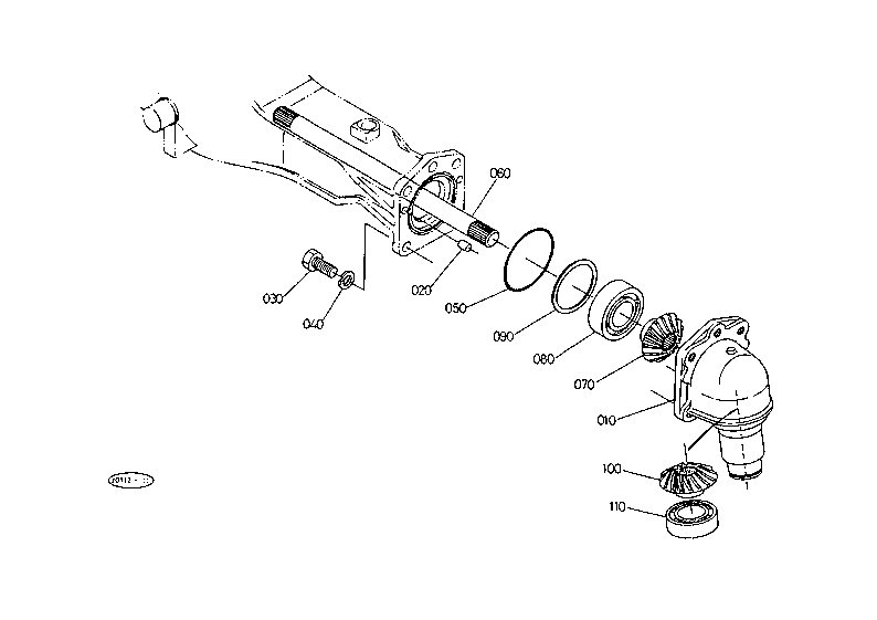 Diff.Gear Shaft