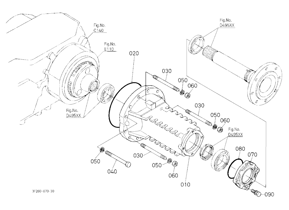 Rear Axle Case