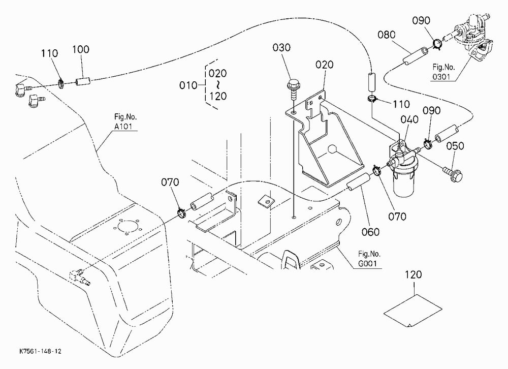 FUEL FILTER KIT [OPTION]