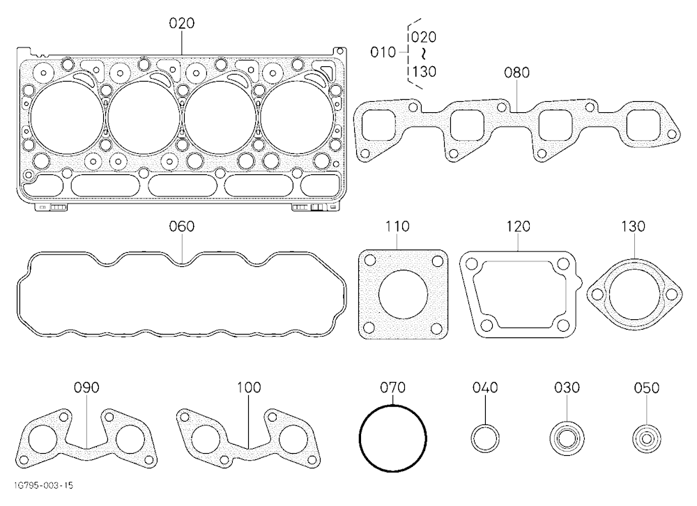 Upper Gasket Kit