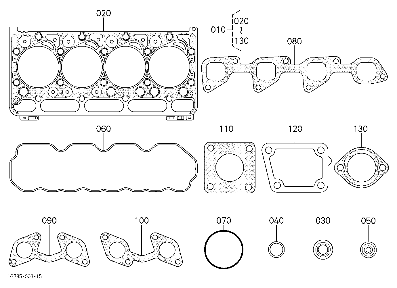 Upper Gasket Kit