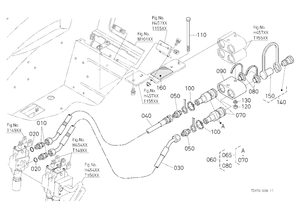 Auxiliary Control Valve Coupler (3Rd) (W/G No.L834