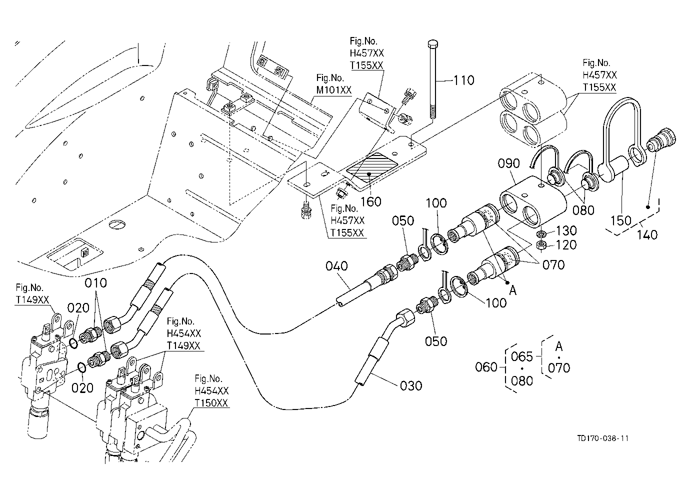 Auxiliary Control Valve Coupler (3Rd) (W/G No.L834
