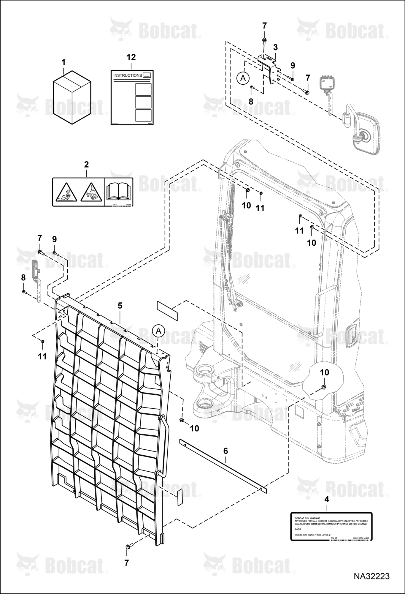 Front Guard Kit  B4GR19415 & Above