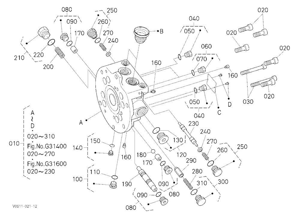 Hst Motor (Cylinder) [Component Parts]