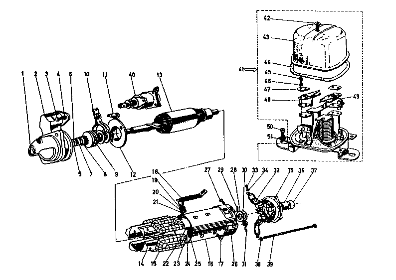 Starter And Regulator