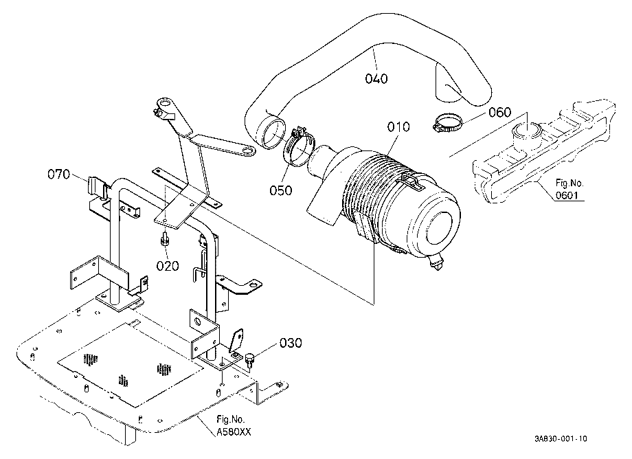 Air Cleaner [A] [Cab Type] [New Type]