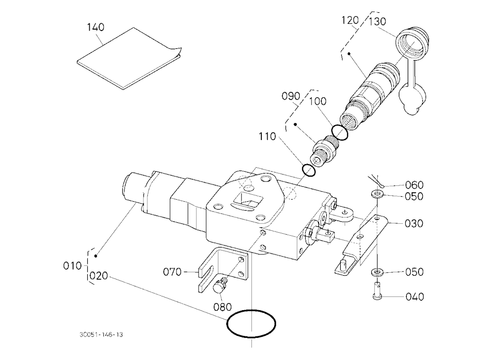 Auxiliary Control Valve Kit (Fd) [Option]