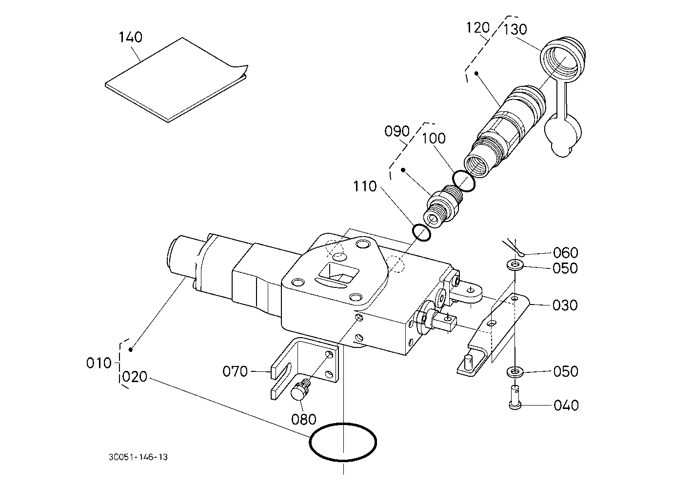 Auxiliary Control Valve Kit (Fd) [Option]