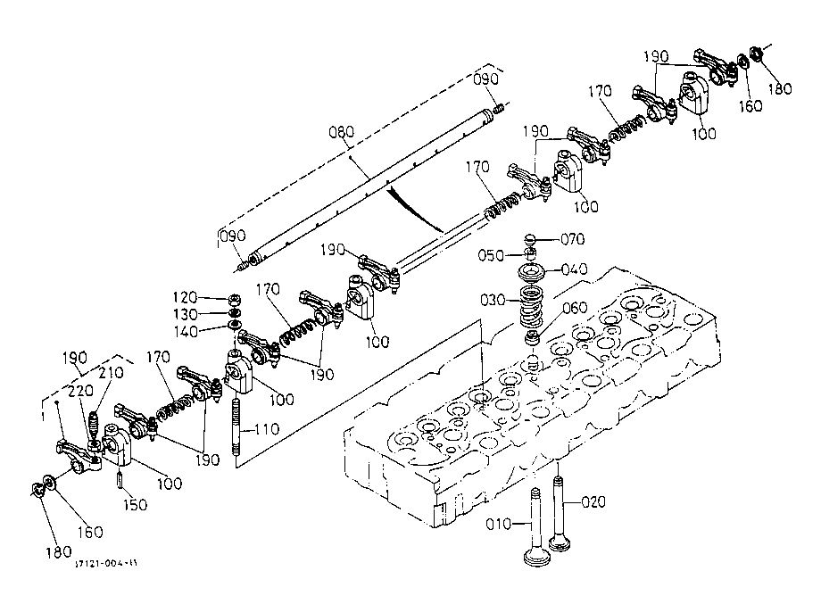 Valve And Rocker Arm