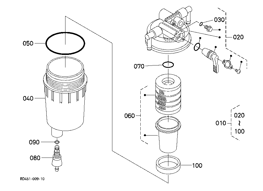 Water Separator (Component Parts)