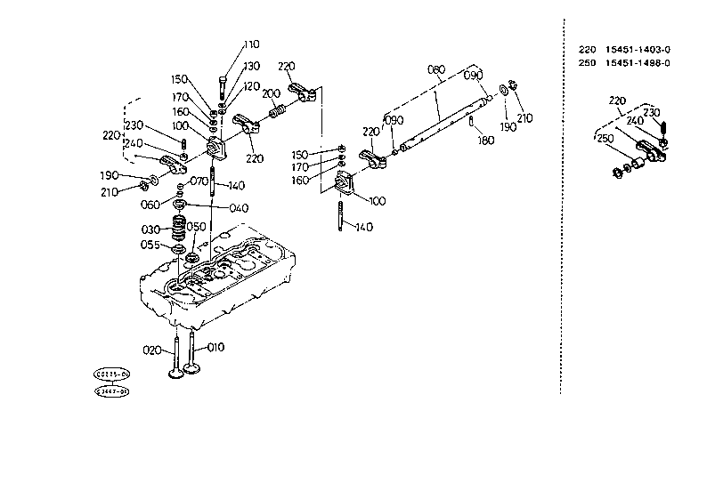Valve And Rocker Arm