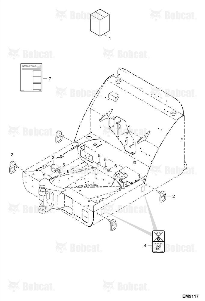 Tie Down Points Kit