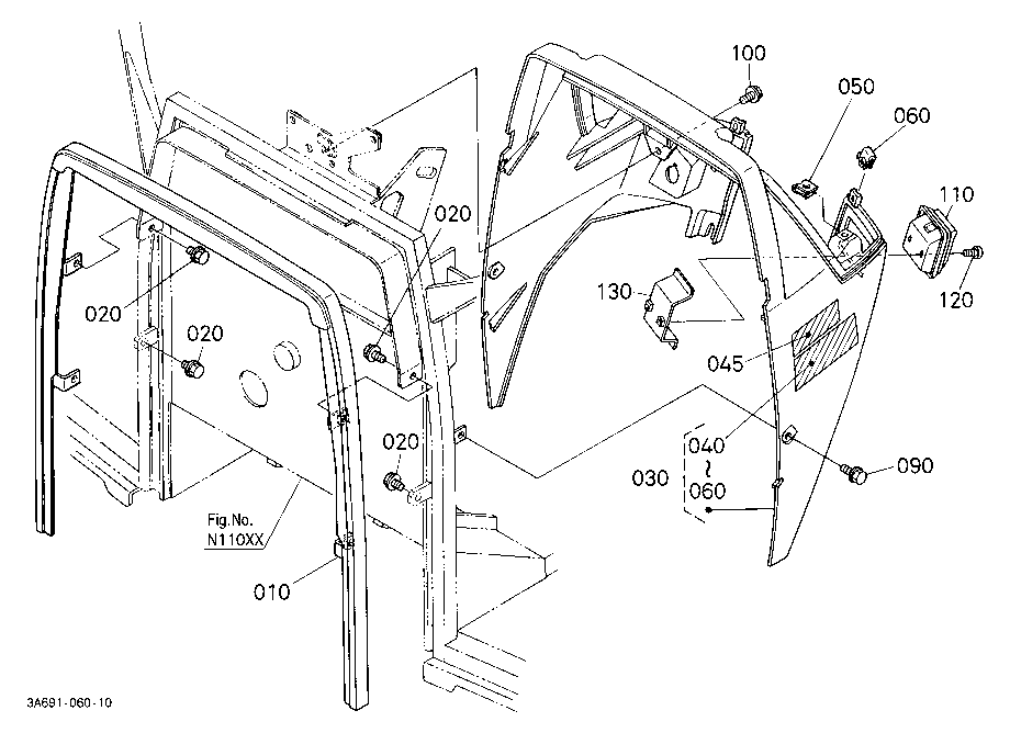 Panel Frame [A] [Cab Type]
