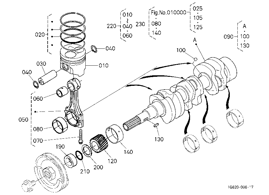 Piston And Crankshaft