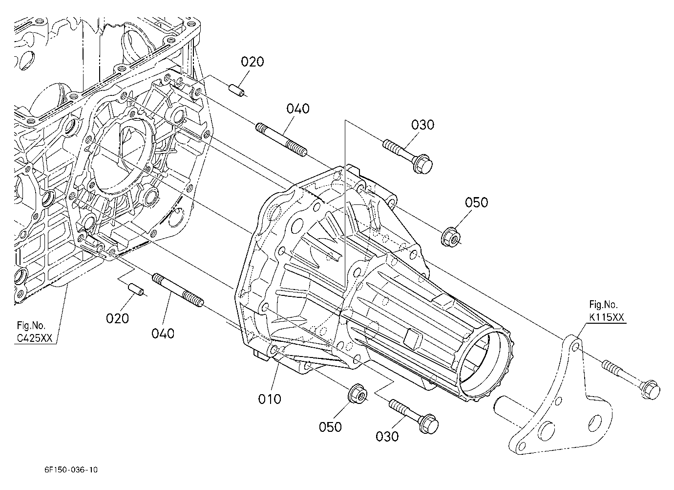 Rear Axle Case (Left)