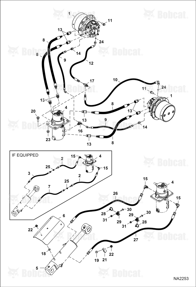 Hydraulic Circuitry (Lower)