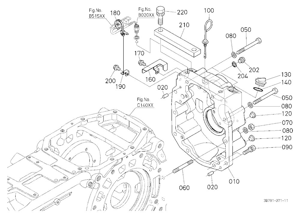 Transmission Case Rear Cover