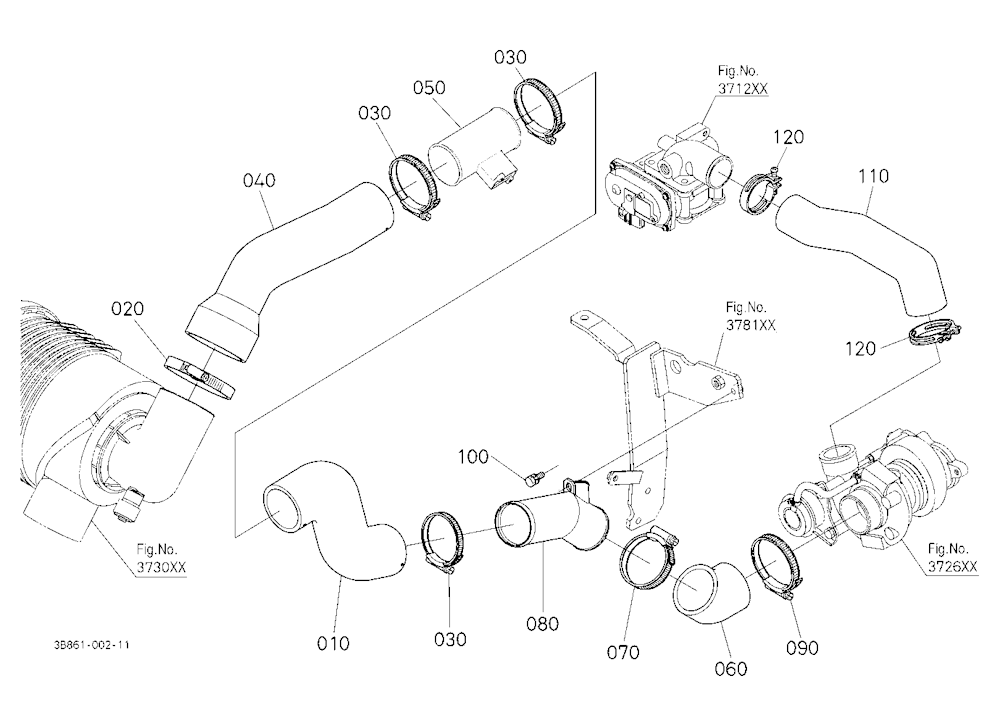 Inlet Pipe (Air Cleaner)