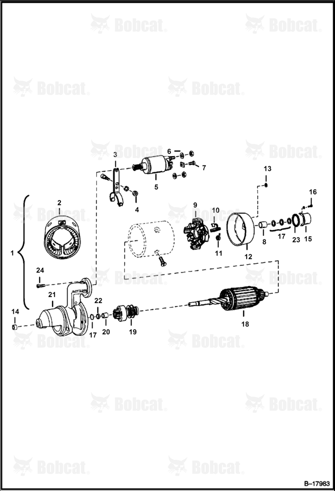 Starter (Bosch 0-001-211-228)