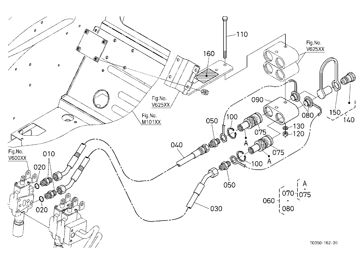 Auxiliary Control Valve Coupler (3Rd) [Option]