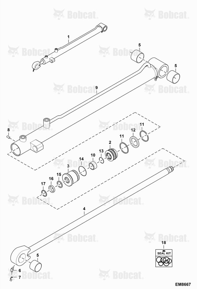 Self Leveling Cylinder