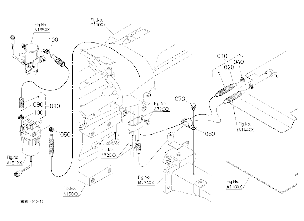 Fuel Pipe (Fuel Pump/Separator)