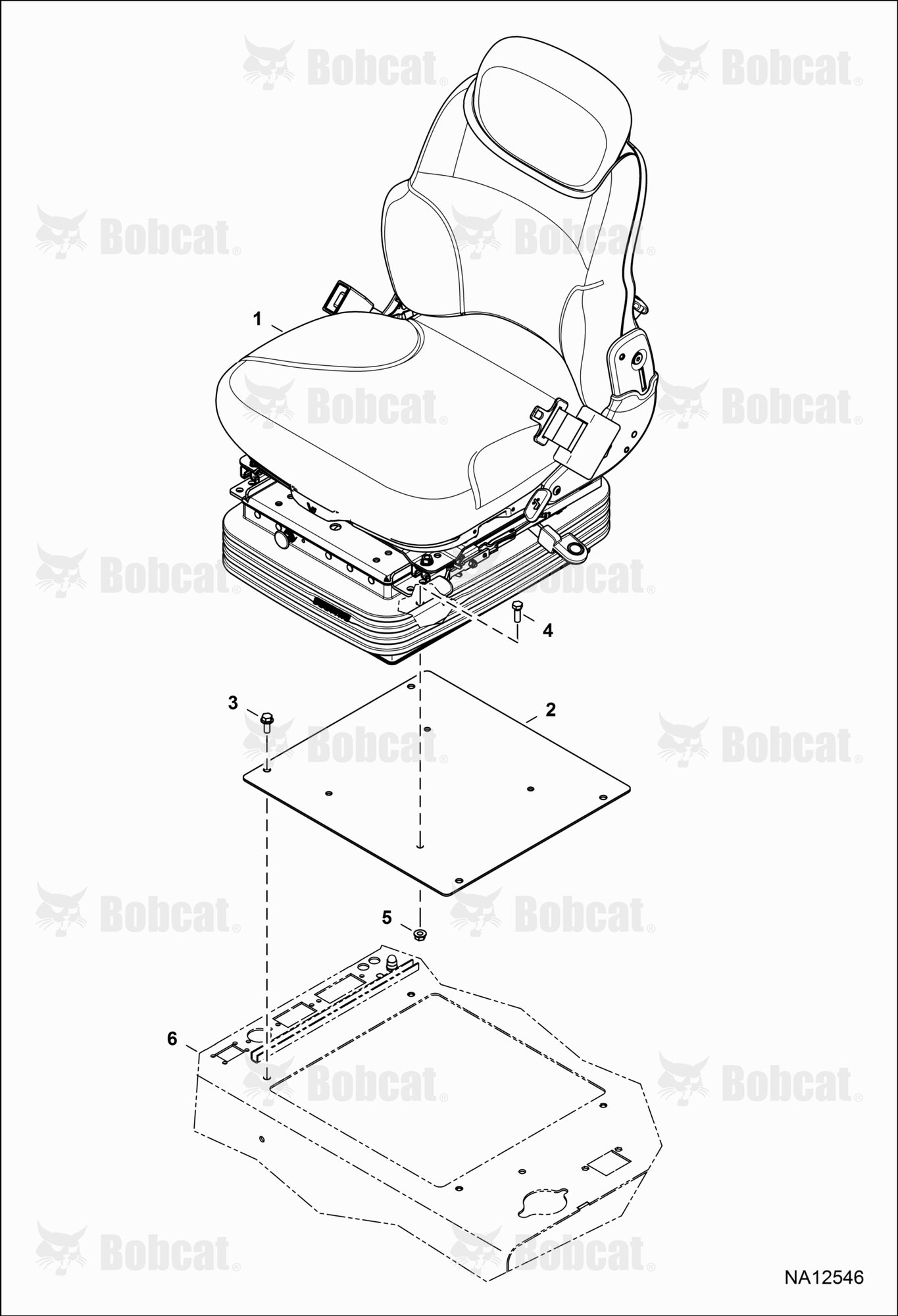 Operator Seat (Premium) (Air Suspension)
