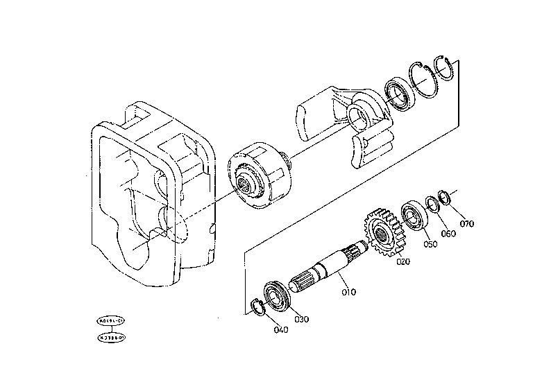 Front Drive Shaft (Rear Side)