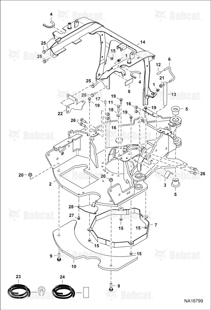 Main Frame (Frame & Brackets)