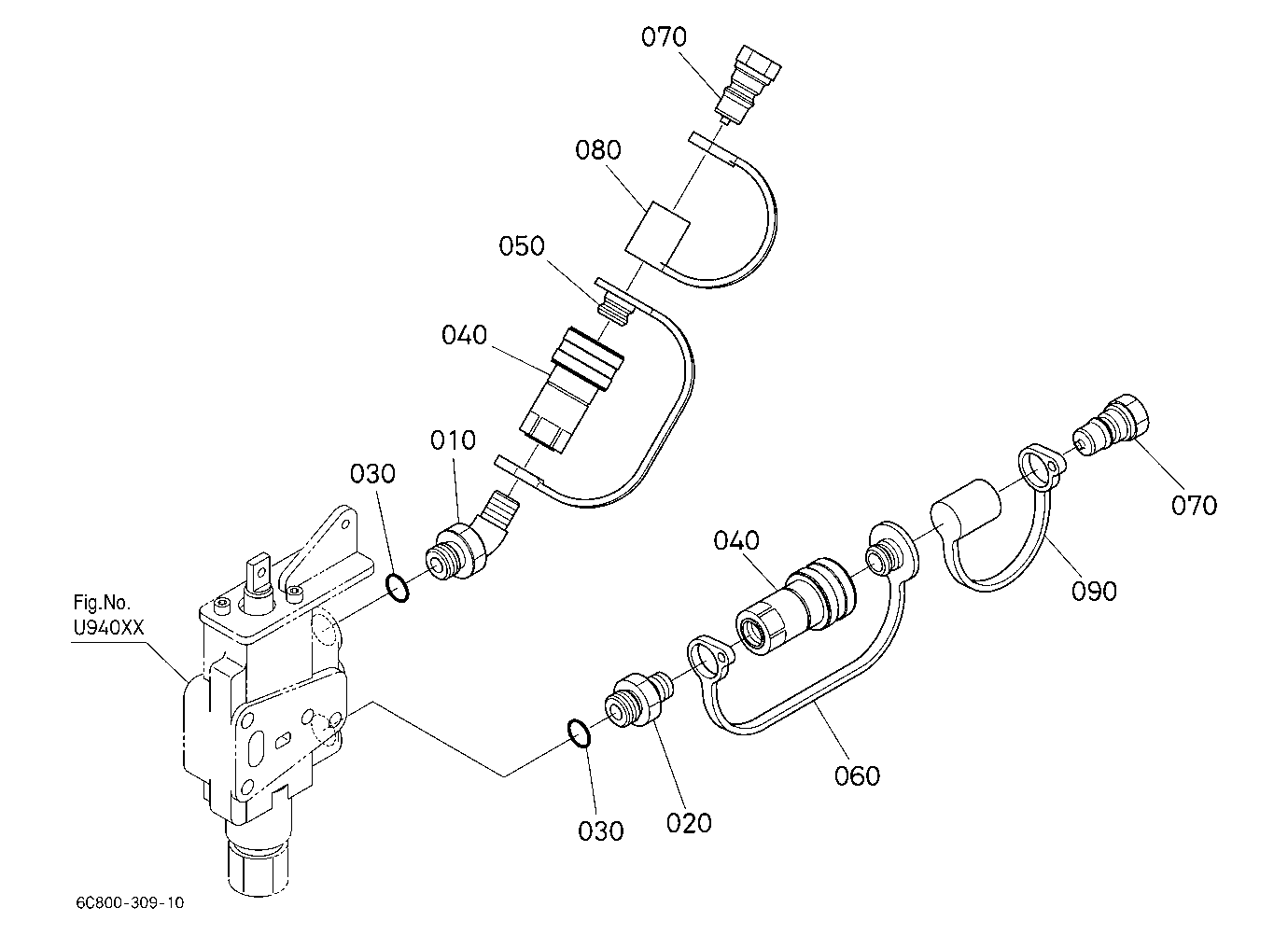 Auxiliary Control Valve Coupler (1St) (W/G No.B165