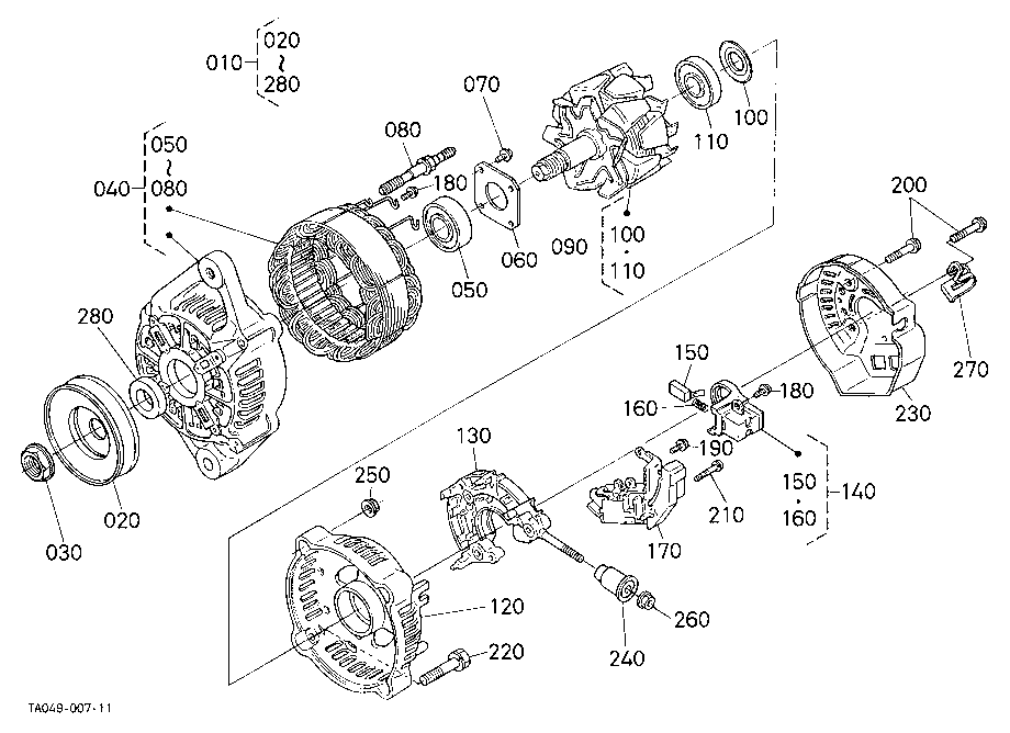 Alternator [Component Parts]