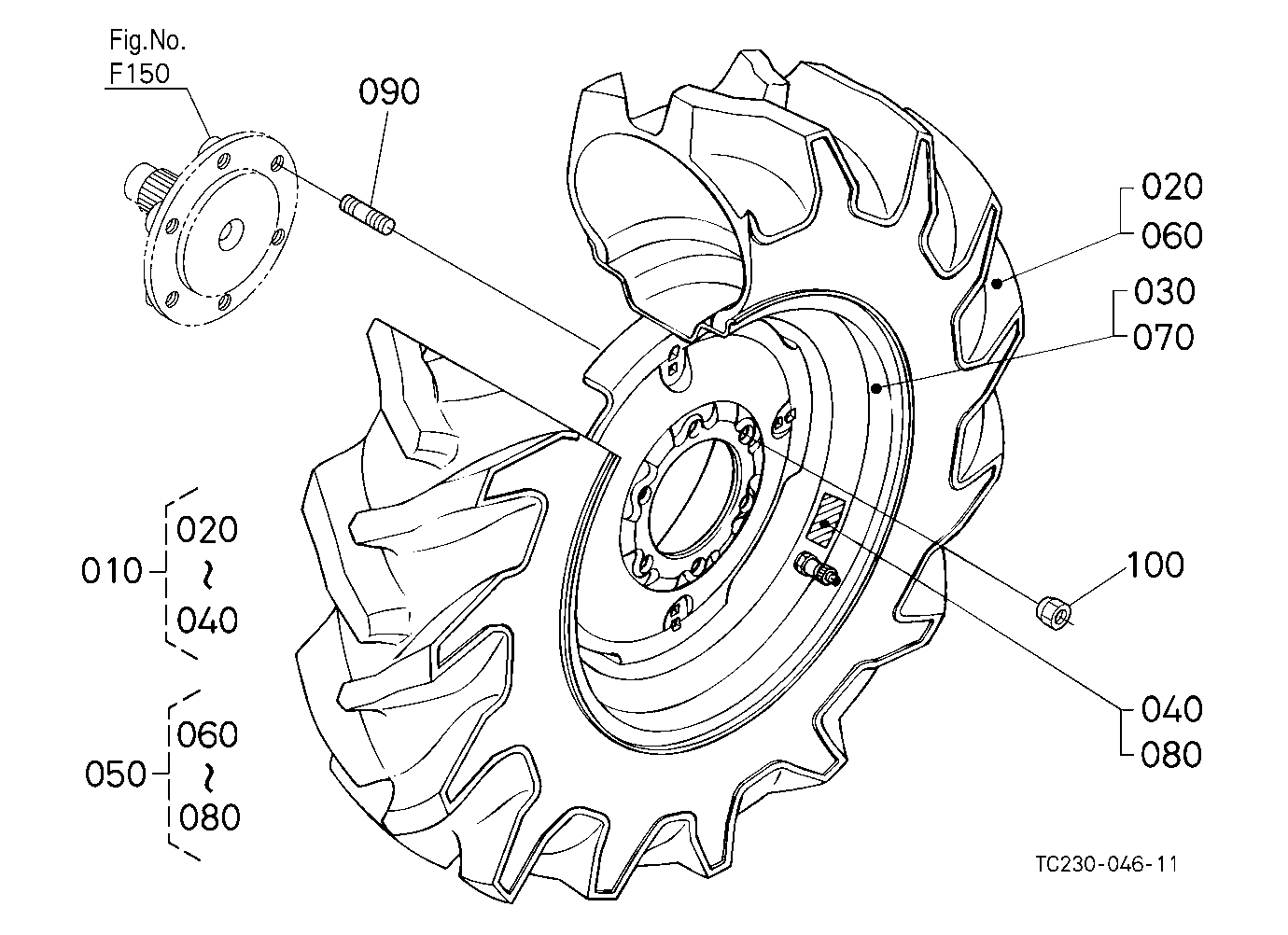 Front Wheel (8.3-16) [New Type]