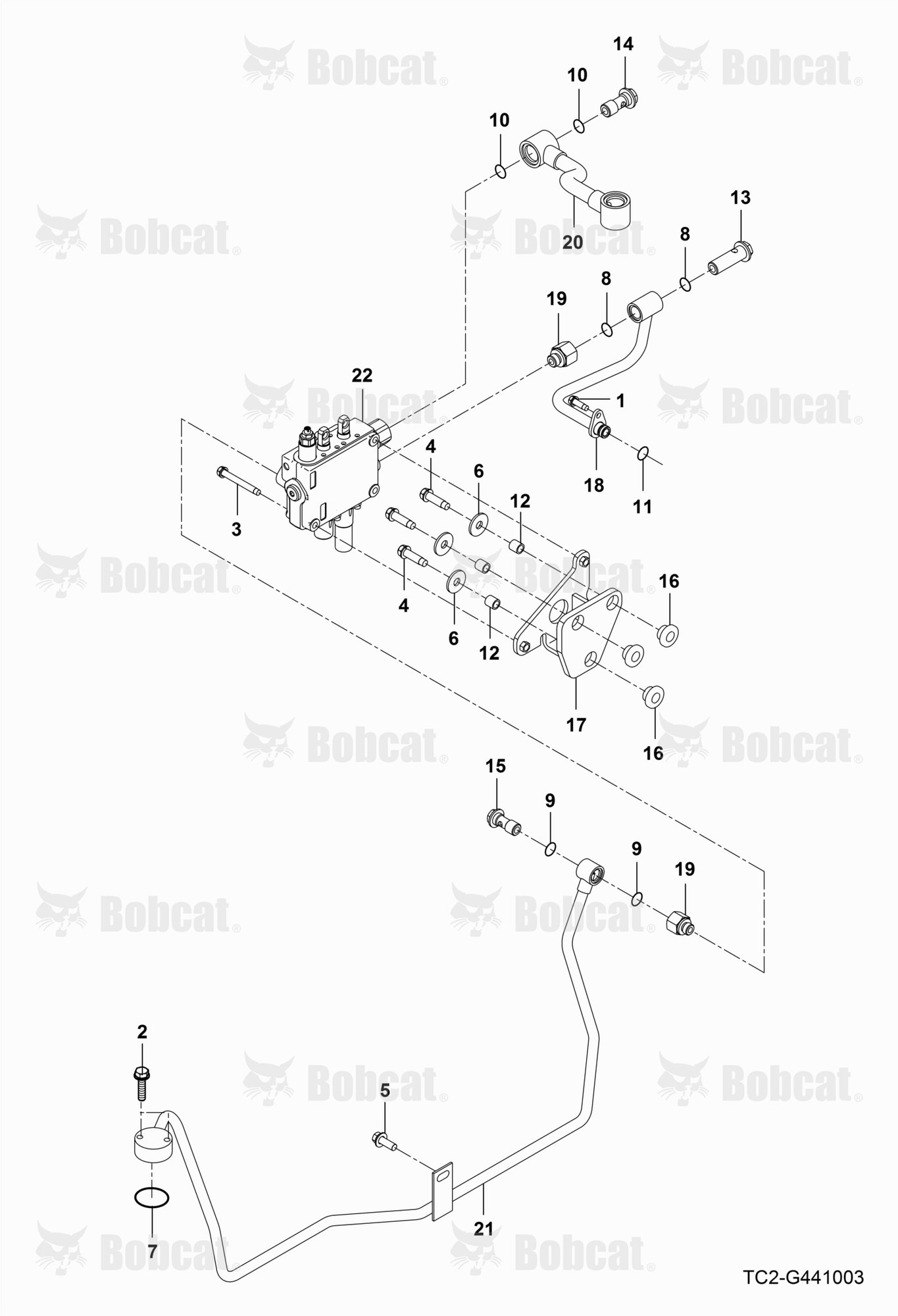 Hydraulic Circuitry (Joystick Valve)