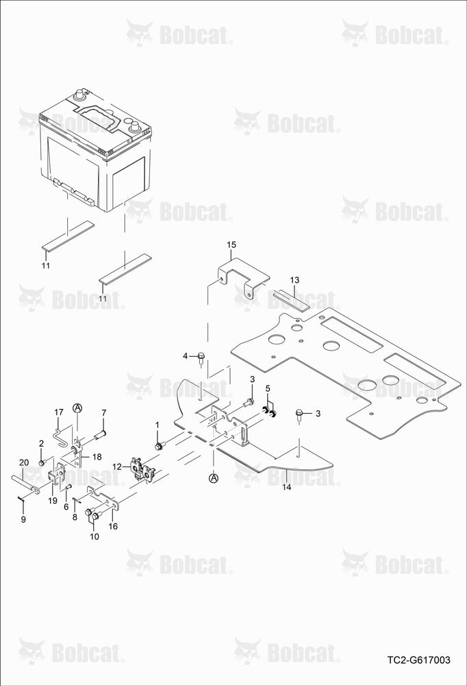 Battery Fixing Group